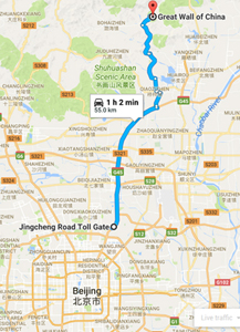 beijing car service with english driver, taxi to great wall of china, mutianyu great wall, car rental with driver